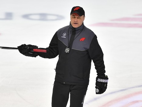 Тренировка "Авангарда" перед стартом турнира в Ярославле