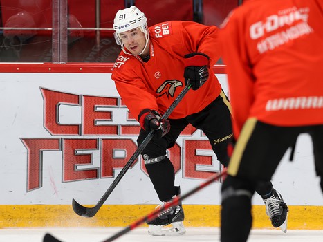 Тренировка «Авангарда» перед выездом