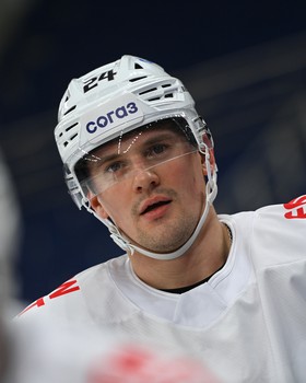 Тренировка «Авангарда» перед матчем в Тольятти