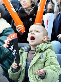 Наша атмосфера. Как поддерживали "Авангард" в сибирском дерби