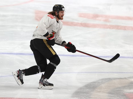 Раскатка «Авангарда» перед матчем с «Металлургом»