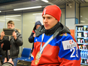 Встреча серебряного призера МЧМ-2016 Артура Лауты в аэропорту