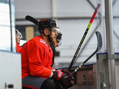 Тренировка «Авангарда» перед отправлением на турнир в Сочи