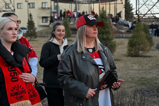 Фан-зона «Авангарда» в Городском саду