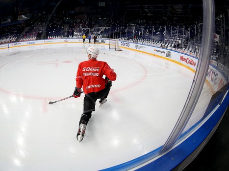 Раскатка «Авангарда» перед выездным матчем с «Ак Барсом»