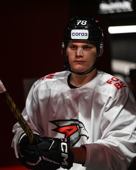 Тренировка «Авангарда» перед матчем с московским «Динамо»