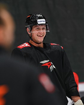 Раскатка «Авангарда» перед матчем с «Ак Барсом»