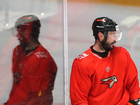 Раскатка «Авангарда» перед третьим матчем серии с «Ак Барсом»