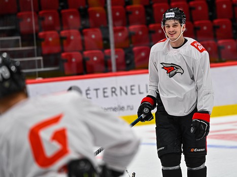 Открытая тренировка «Авангарда» перед вторым раундом плей-офф