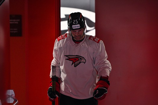 Раскатка «Авангарда» перед матчем с «Салаватом Юлаевым»