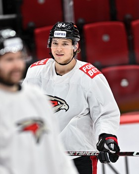 Раскатка «Авангарда» перед первым матчем серии с «Металлургом»