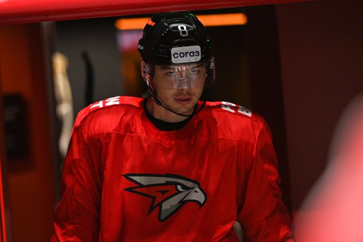 Первая ледовая тренировка «Авангарда»