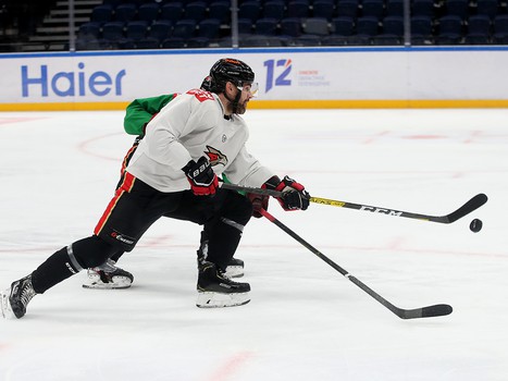 Раскатка «Авангарда» перед юбилейным матчем с «Ак Барсом»