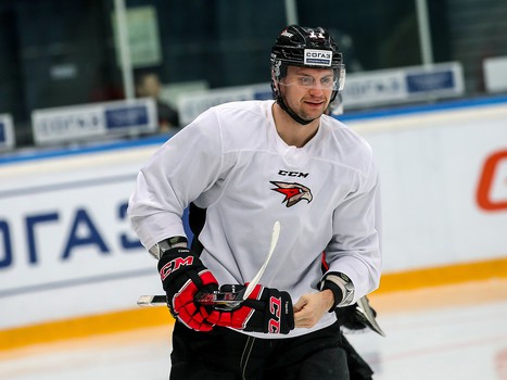 Открытая тренировка «Авангарда» для СМИ