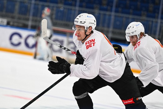 Раскатка «Авангарда» перед выездным матчем с «Драконами»