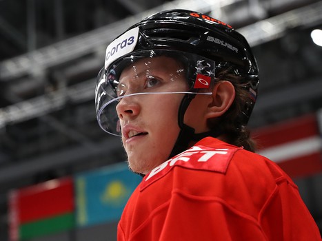 Раскатка «Авангарда» перед первым матчем серии с «Металлургом»