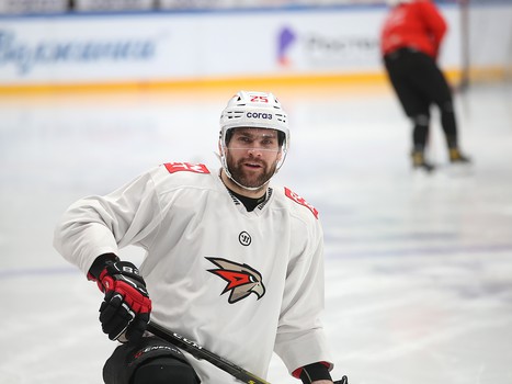 Раскатка «Авангарда» перед выездным матчем с «Ак Барсом»