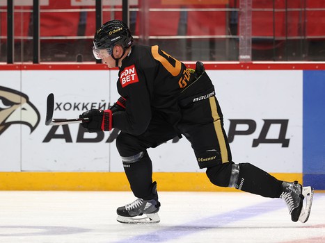 Раскатка «Авангарда» перед матчем с «Автомобилистом»