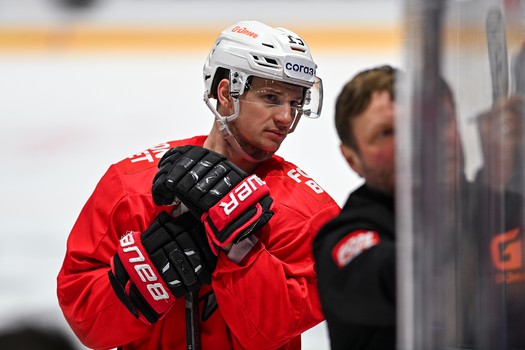 Раскатка «Авангарда» перед третьим матчем серии с «Локомотивом»