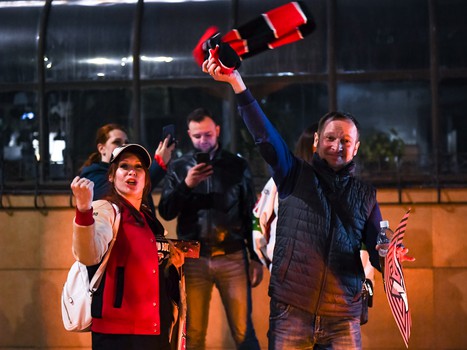 Омск празднует чемпионство «Авангарда»!