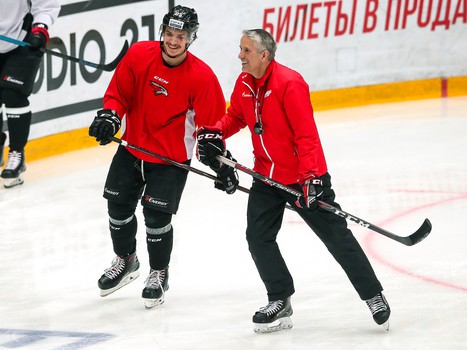 Раскатка «Авангарда» перед четвертым матчем финала с ЦСКА