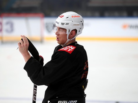 Раскатка «Авангарда» перед выездным матчем с «Нефтехимиком»