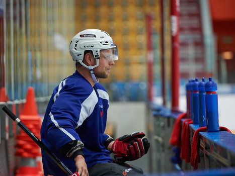 Раскатка "Авангарда" в Екатеринбурге перед игрой с "Автомобилистом"