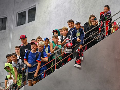 Открытая тренировка «Авангарда»