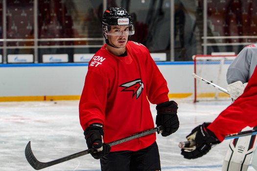 Тренировка «Авангарда» в Санкт-Петербурге