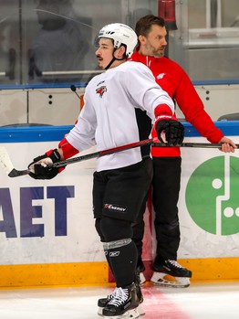 Раскатка «Авангарда» перед вторым матчем финальной серии с ЦСКА