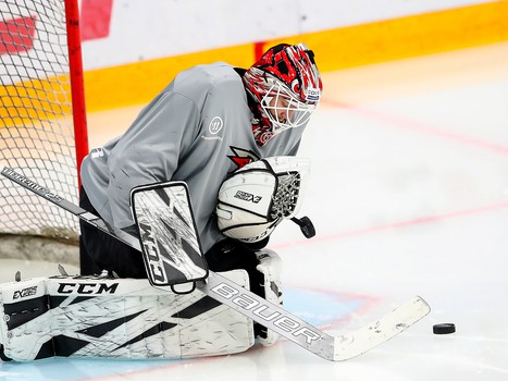 Раскатка «Авангарда» перед выездным матчем со «Спартаком»