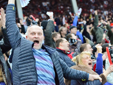 Наша атмосфера. Как поддерживали "Авангард" в сибирском дерби