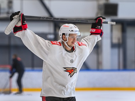 Тренировка «Авангарда» в Омске