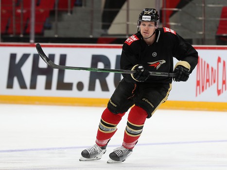 Раскатка «Авангарда» перед матчем с «Адмиралом»