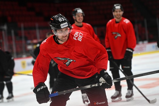 Раскатка «Авангарда» перед матчем с «Локомотивом»