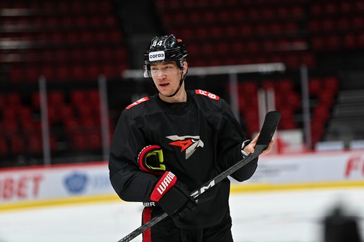 Раскатка «Авангарда» перед пятым матчем серии с «Сибирью»