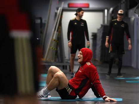 Первая тренировка Никиты Сошникова в «Авангарде»