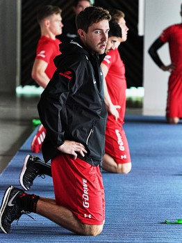 Первая тренировка "Авангарда" на сборе в Финляндии