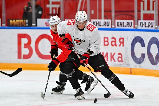 Раскатка «Авангарда» перед выездным матчем со «Спартаком»