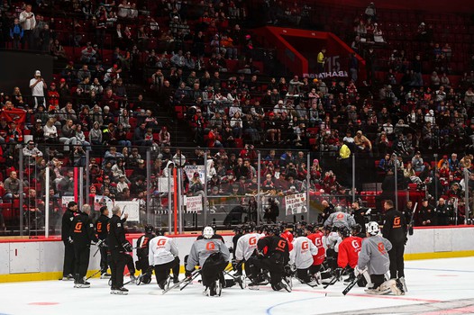 Открытая тренировка «Авангарда»