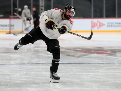 Раскатка «Авангарда» перед матчем с «Амуром»