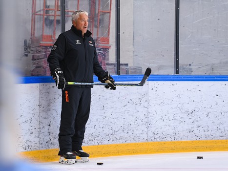 Тренировка «Авангарда» в Омске