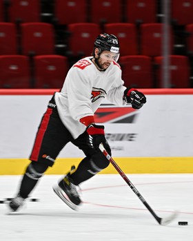 Раскатка «Авангарда» перед матчем с «Салаватом Юлаевым»