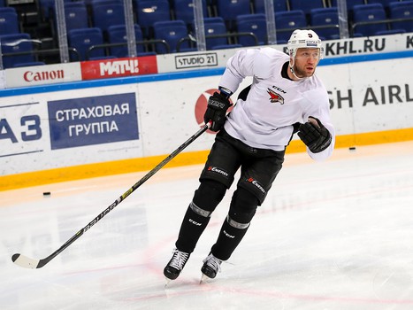 Раскатка «Авангарда» перед выездным матчем со «Спартаком»