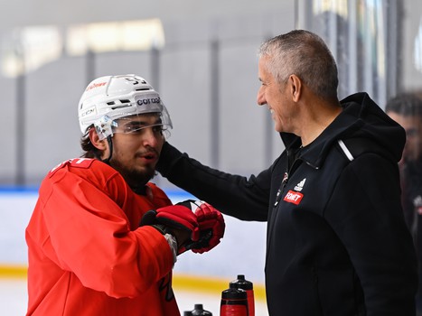 Тренировка «Авангарда» в Омске