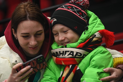 Тренировка «Авангарда» в Омске