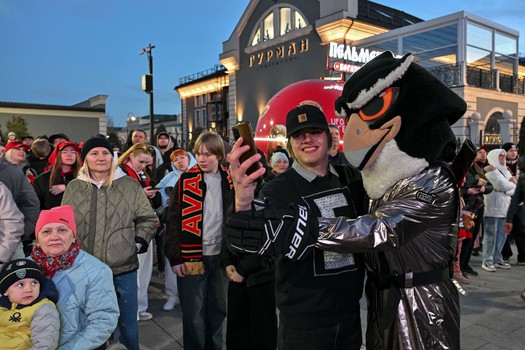 Фан-зона «Авангарда» в Городском саду