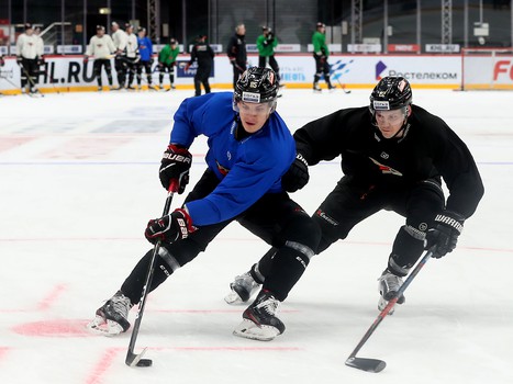 Открытая тренировка «Авангарда» перед стартом плей-офф