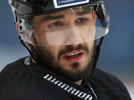 Раскатка «Авангарда» перед матчем с «Амуром»