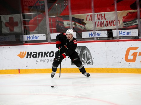 Тренировка «Авангарда» перед выездом